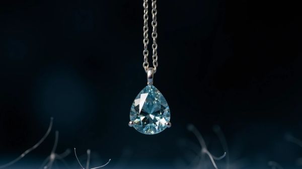 Pendentif diamant Atelier du Diamant : élégance et artisanat français
